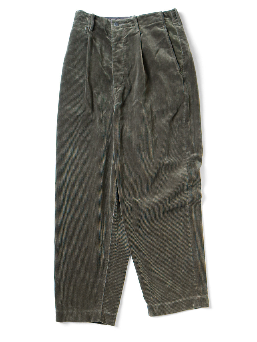 Kapital 7-Wale Corduroy High Waisted Nime Pants