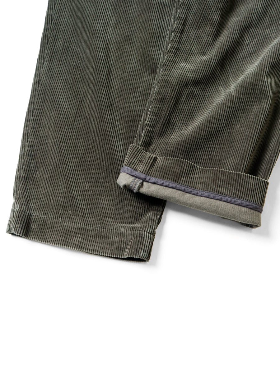 Kapital 7-Wale Corduroy High Waisted Nime Pants