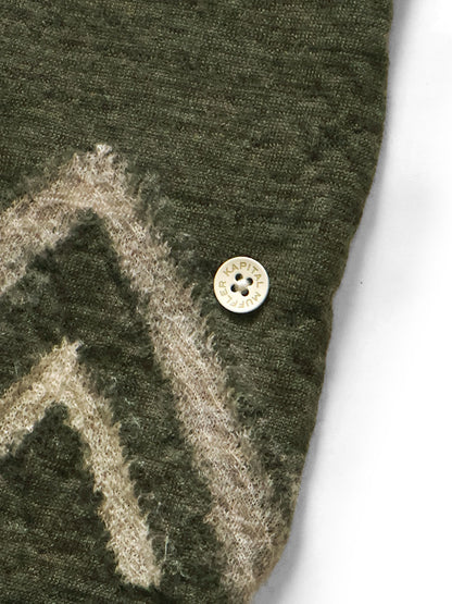 Kapital Felted Wool Indian Painting Scarf