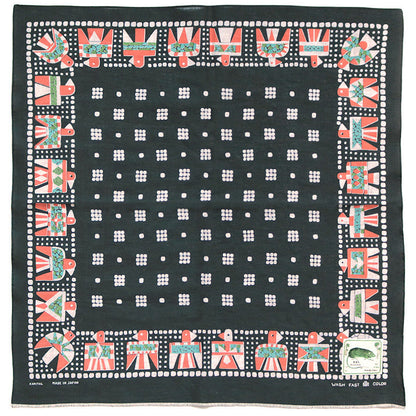 Kapital Fastcolor Selvedge Bandana (Thunderbird)