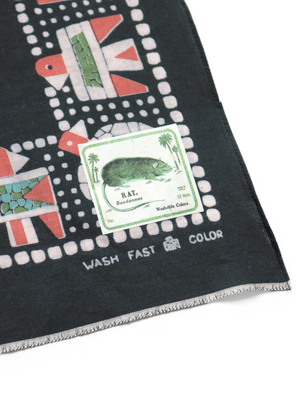 Kapital Fastcolor Selvedge Bandana (Thunderbird)