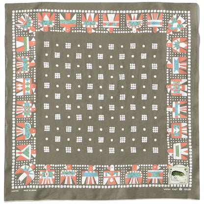 Kapital Fastcolor Selvedge Bandana (Thunderbird)