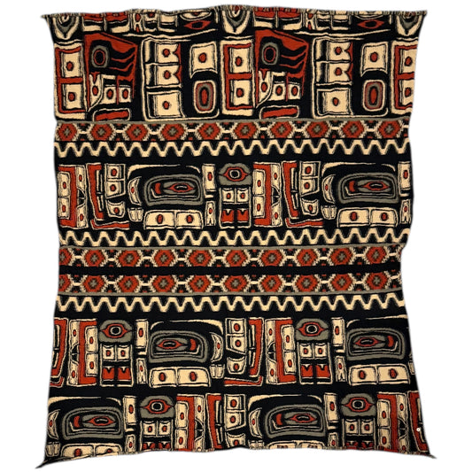 Kapital Felted Wool Alaska-Raven Blanket