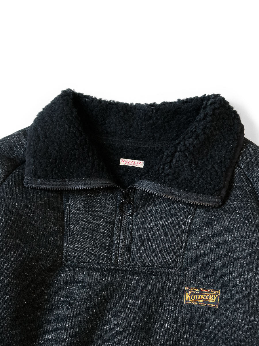 Kapital Boa Fleece Zip Alpine Pullover