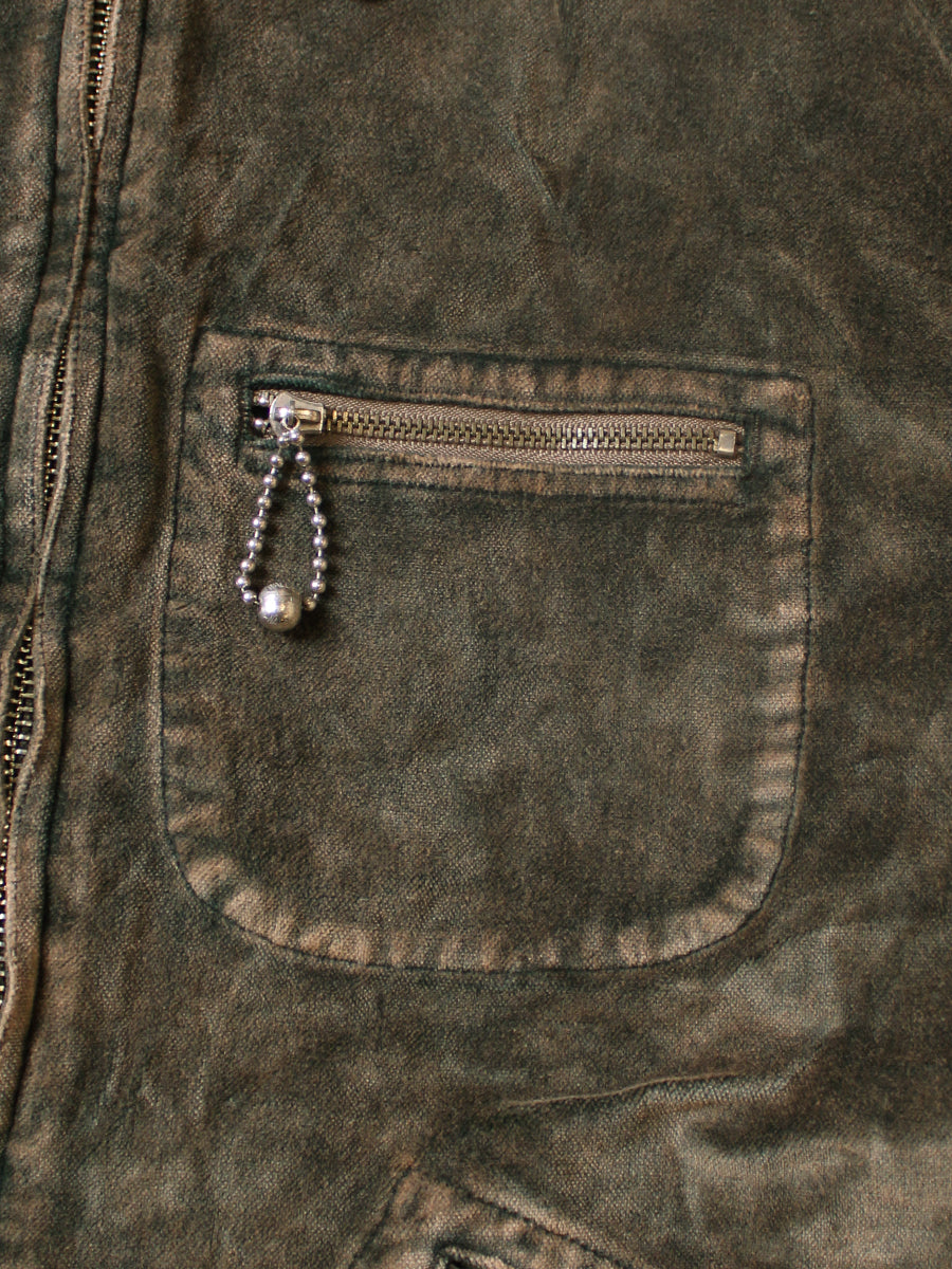 Kapital Velveteen Hunter Drizzler Jacket (Dirty Dyed)
