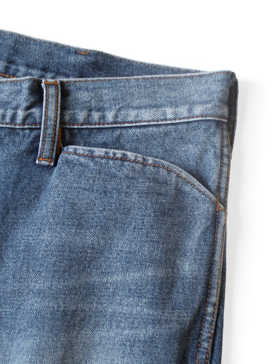 Kapital 14oz Denim 5P Frisko (Center Pleats)