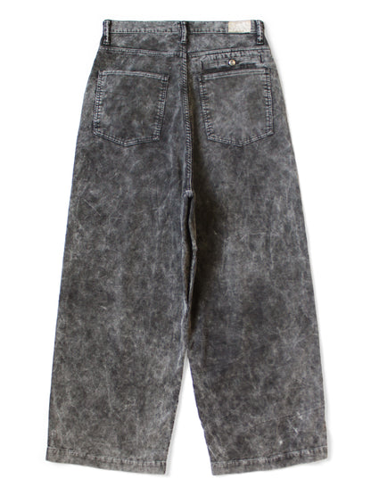 Kapital 14-Wale Corduroy Boogie Day Port Baggy Pants (Dirty Dyed)