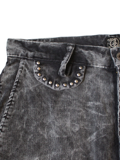 Kapital 14-Wale Corduroy Boogie Day Port Baggy Pants (Dirty Dyed)