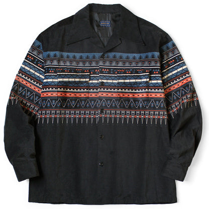 Kapital 18Wale Corduroy Board Shirt (Town Craft Tribe Pattern)