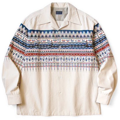 Kapital 18Wale Corduroy Board Shirt (Town Craft Tribe Pattern)