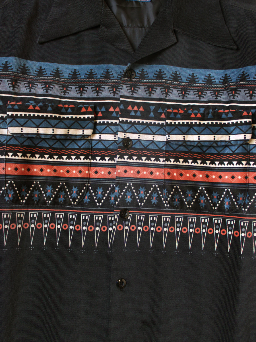 Kapital 18Wale Corduroy Board Shirt (Town Craft Tribe Pattern)