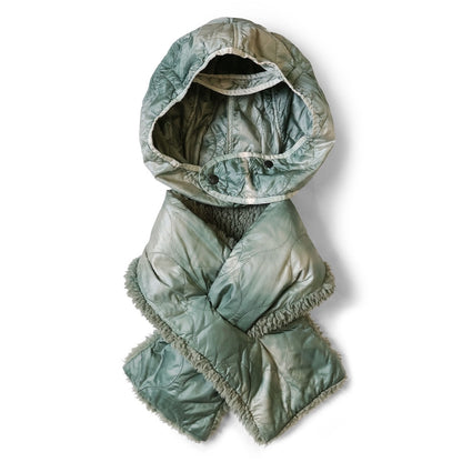 Kapital Quilted Nylon Unevenly Dyed Kesa Balaclava