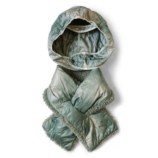 Kapital Quilted Nylon Unevenly Dyed Kesa Balaclava