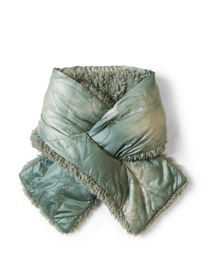 Kapital Quilted Nylon Unevenly Dyed Kesa Balaclava