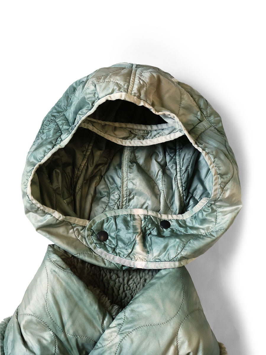 Kapital Quilted Nylon Unevenly Dyed Kesa Balaclava