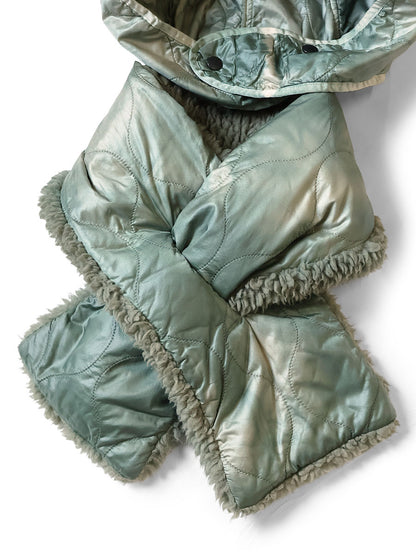 Kapital Quilted Nylon Unevenly Dyed Kesa Balaclava