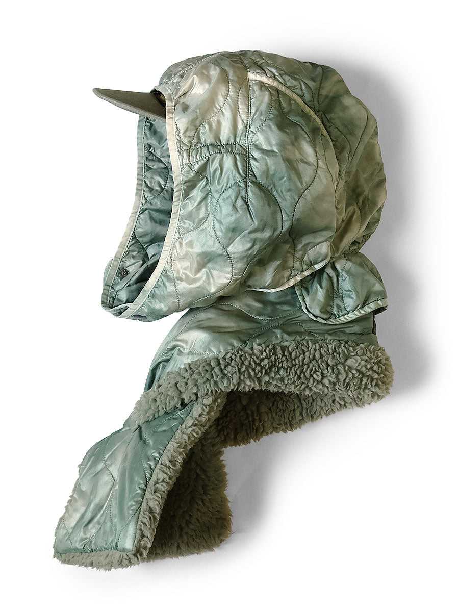 Kapital Quilted Nylon Unevenly Dyed Kesa Balaclava