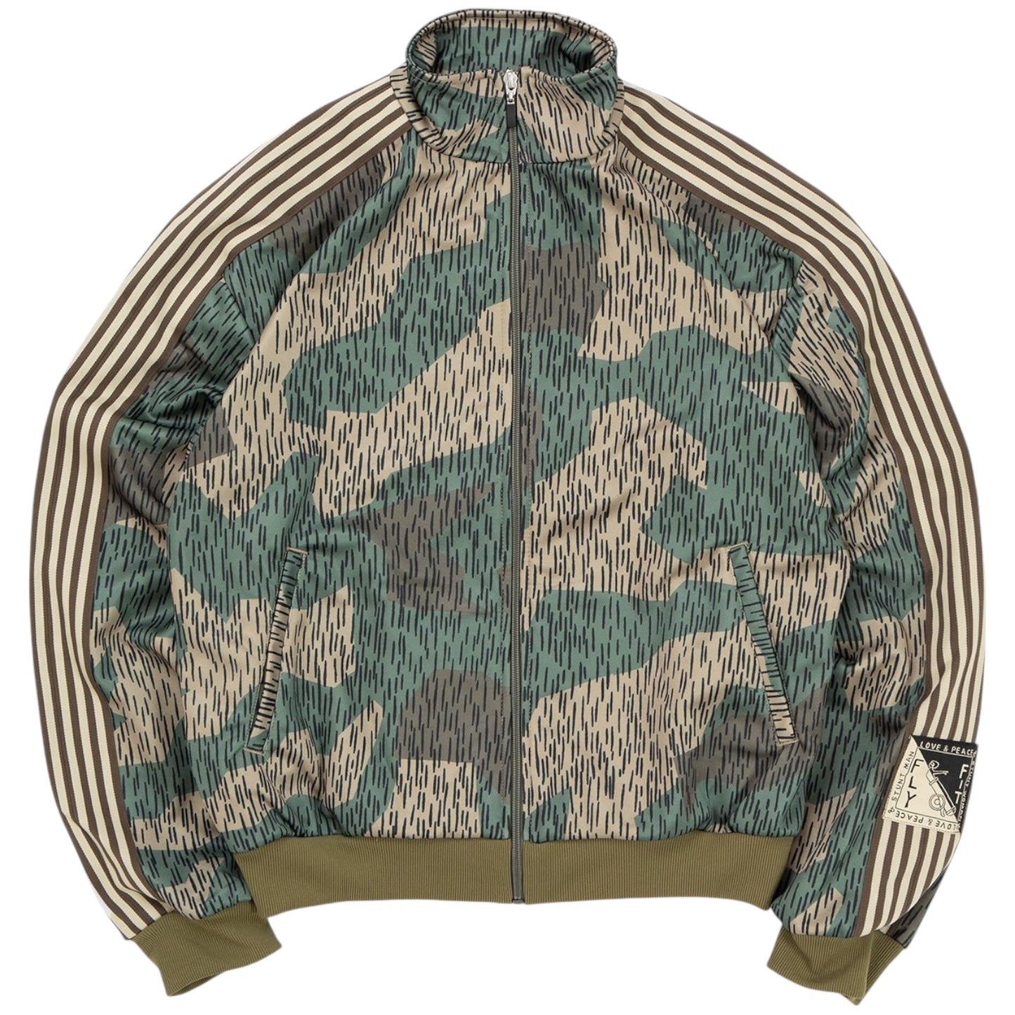 Kapital Smooth Jersey Rain Camo Track Jacket