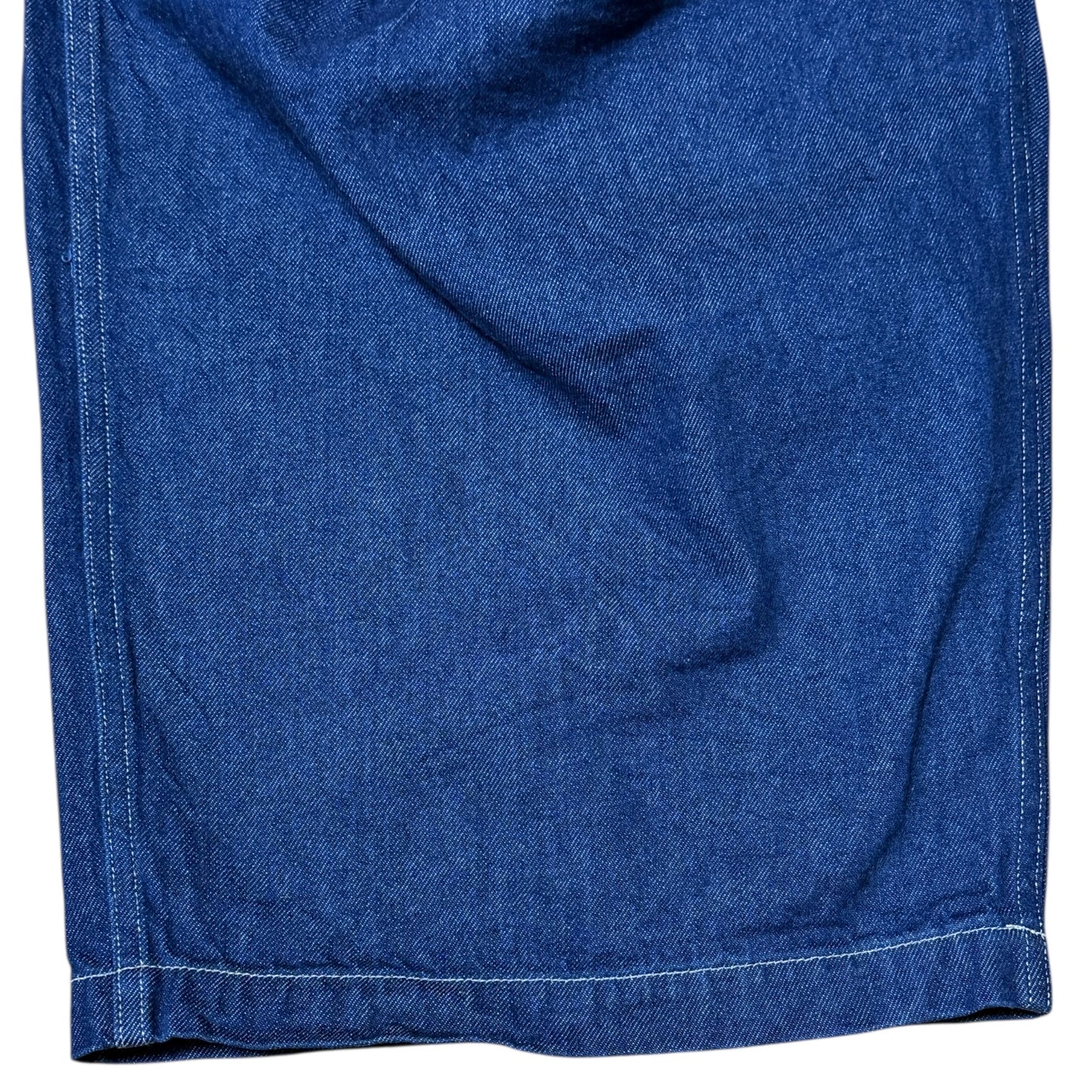 Kapital 11.5oz Denim Jumbo Monkey Pants (Factory Repaired & Embroidered)