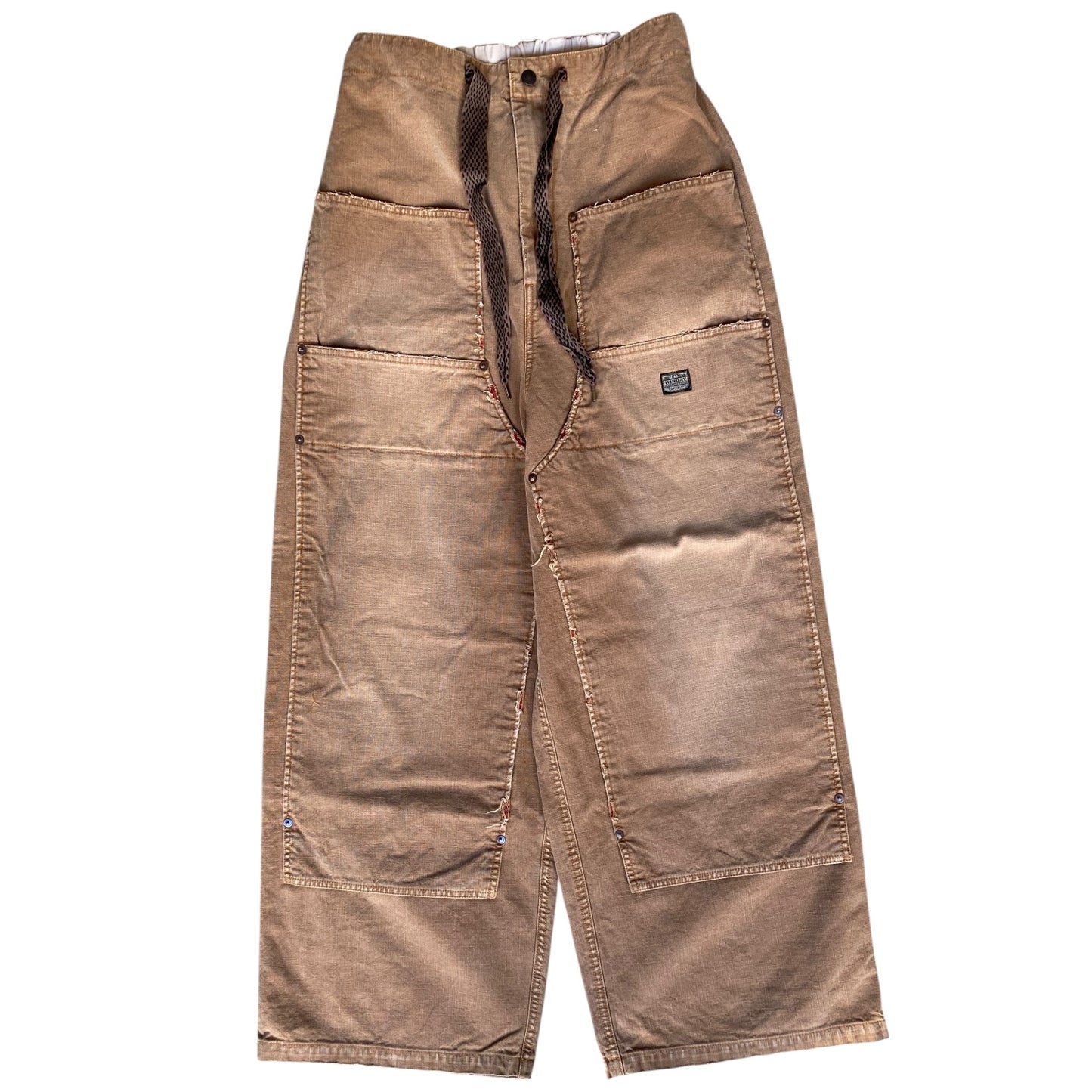 Kapital Canvas Double Knee Easy Baggy Pants (Hobo Damaged)