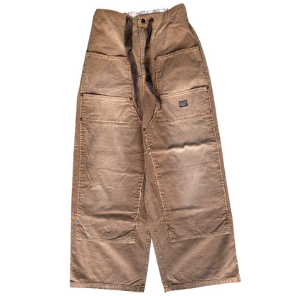 Kapital Canvas Double Knee Easy Baggy Pants (Hobo Damaged)