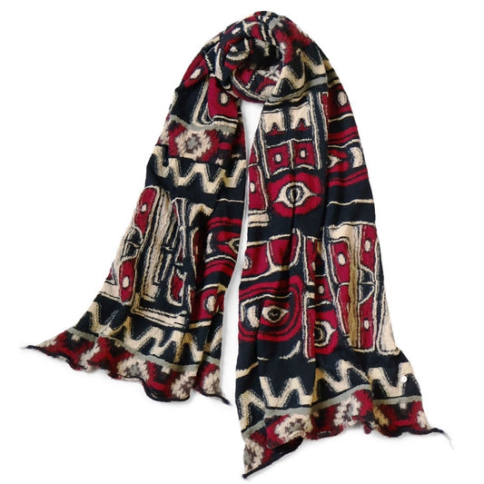 Kapital Felted Wool Alaska-Raven Scarf