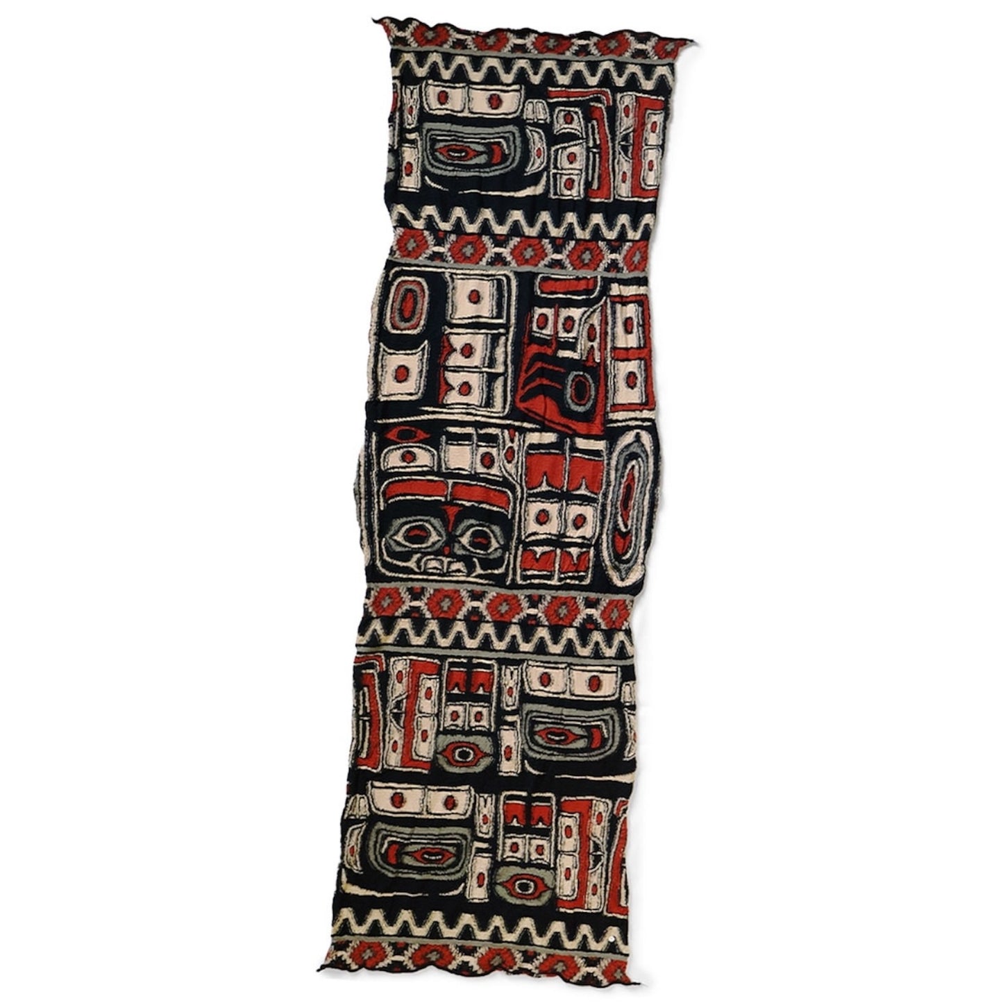 Kapital Felted Wool Alaska-Raven Scarf