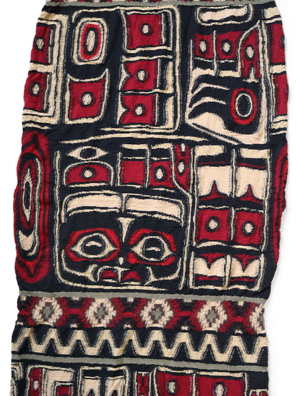 Kapital Felted Wool Alaska-Raven Scarf