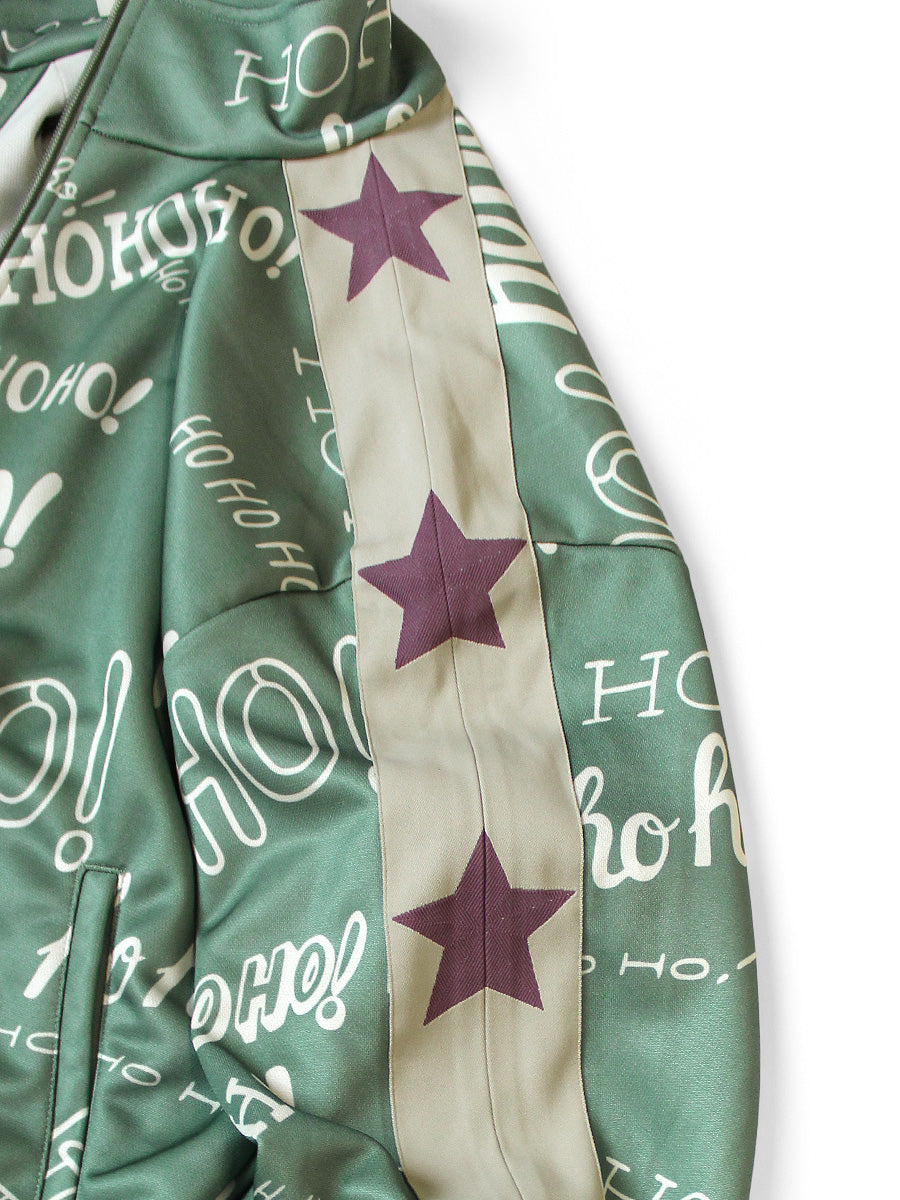 Kapital Smooth Jersey HOHOHO Pattern Tracksuit Jacket