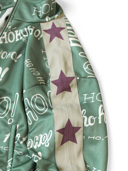 Kapital Smooth Jersey HOHOHO Pattern Tracksuit Jacket