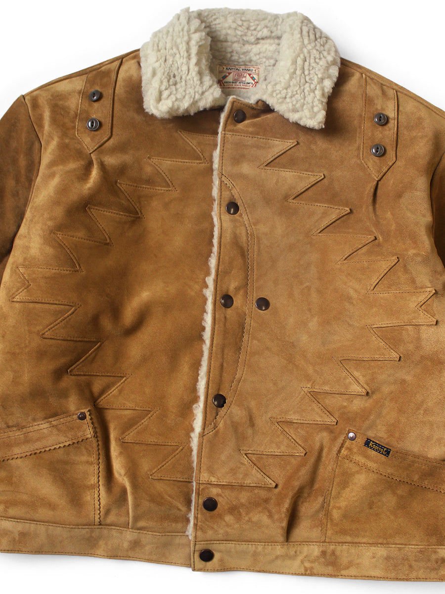 Kapital Suede Leather Thunderbird Jacket