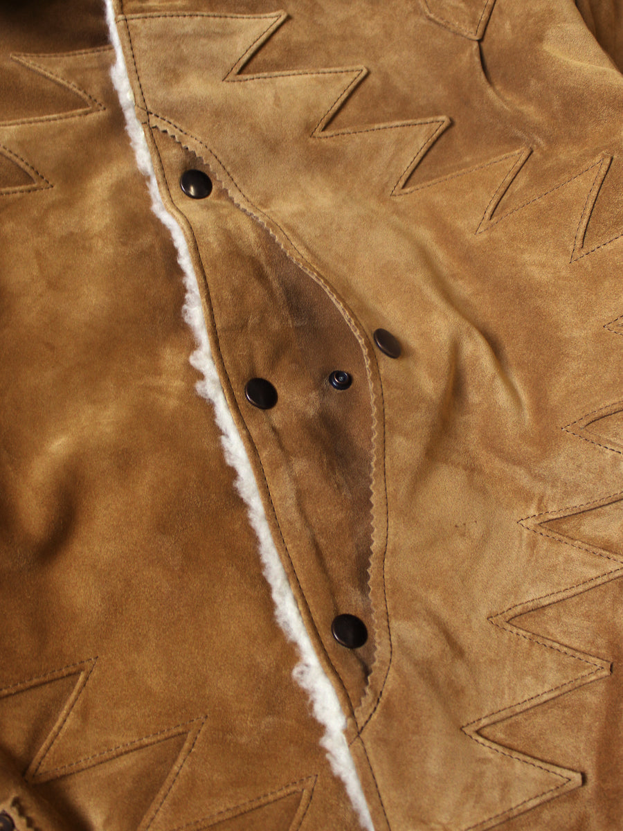 Kapital Suede Leather Thunderbird Jacket