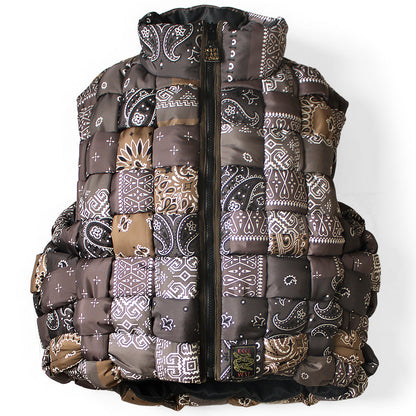 Kapital Bandana Transfer Nylon Keel Weaving Vest
