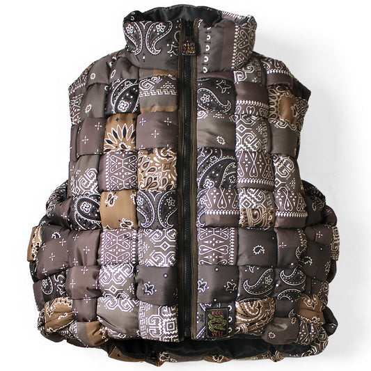 Kapital Bandana Transfer Nylon Keel Weaving Vest