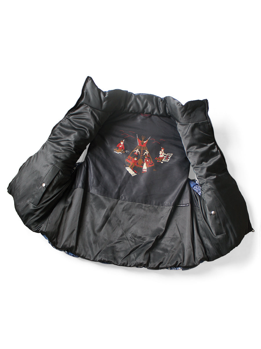 Kapital Bandana Transfer Nylon Keel Weaving Vest