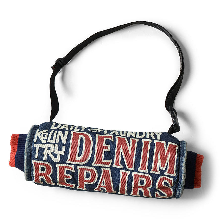 Kapital 14oz Denim Hand Muff (Denim Repair Print)