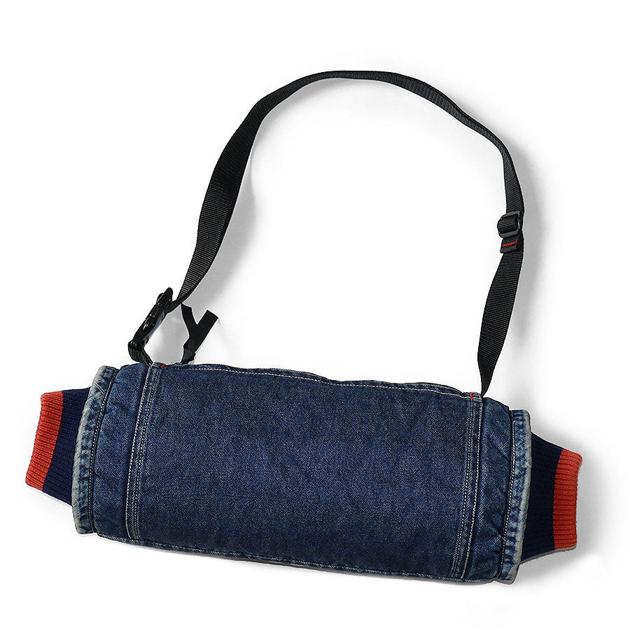 Kapital 14oz Denim Hand Muff (Denim Repair Print)