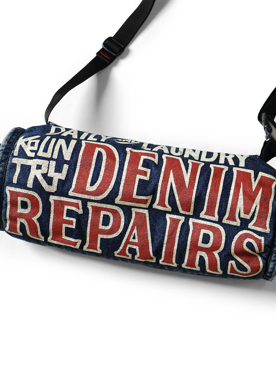 Kapital 14oz Denim Hand Muff (Denim Repair Print)