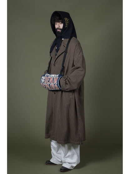 Kapital 14oz Denim Hand Muff (Denim Repair Print)