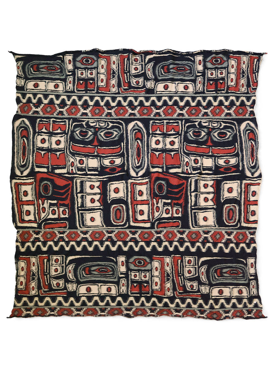 Kapital Felted Wool Alaska-Raven Blanket