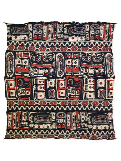 Kapital Felted Wool Alaska-Raven Blanket