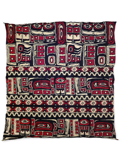 Kapital Felted Wool Alaska-Raven Blanket