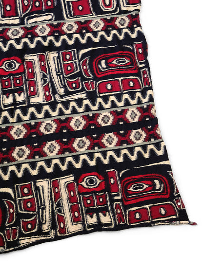 Kapital Felted Wool Alaska-Raven Blanket