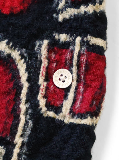 Kapital Felted Wool Alaska-Raven Blanket