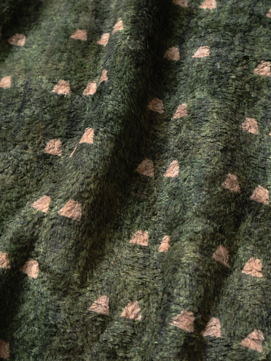 Kapital Iris Print Tsume-Shobu Fleece Baja Hoodie