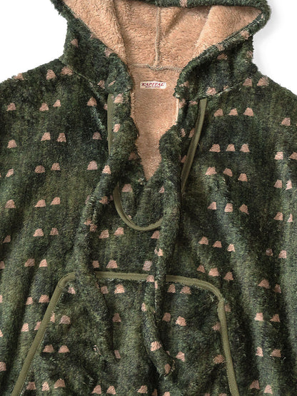 Kapital Iris Print Tsume-Shobu Fleece Baja Hoodie
