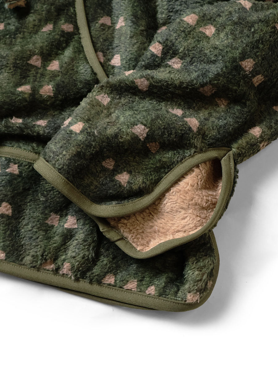 Kapital Iris Print Tsume-Shobu Fleece Baja Hoodie