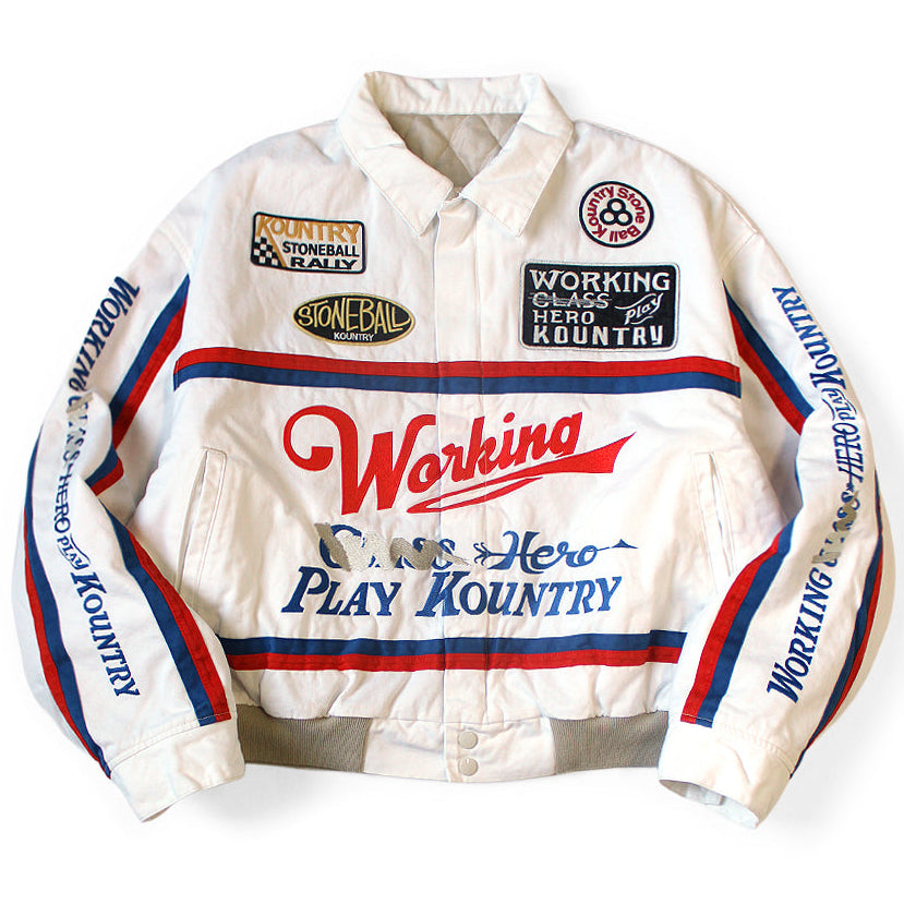 Kapital Chino Ad Racing Drizzler Jacket