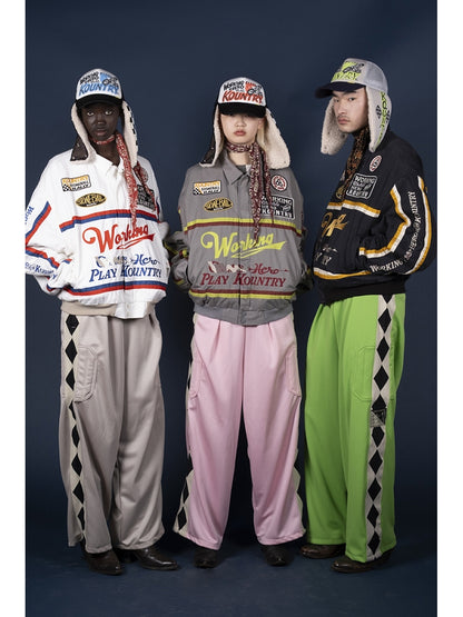 Kapital Chino Ad Racing Drizzler Jacket