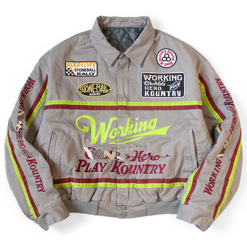 Kapital Chino Ad Racing Drizzler Jacket